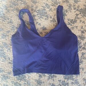 Lululemon Align Tank Top Charged Indigo Size 10